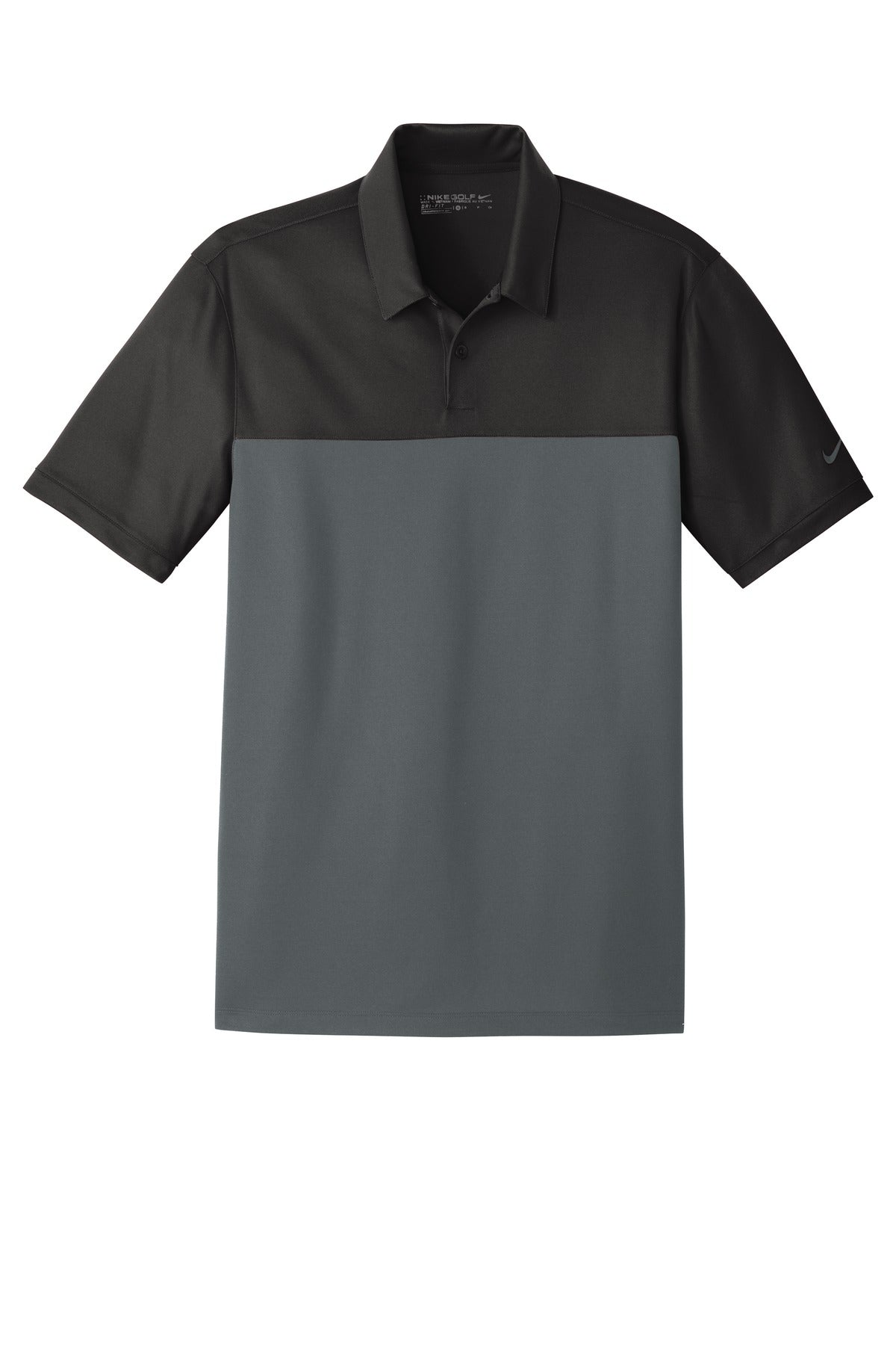 Nike Men's Dri-FIT Colorblock Micro Pique Polo. 881655 Corporate Apparel Shirts & Tops