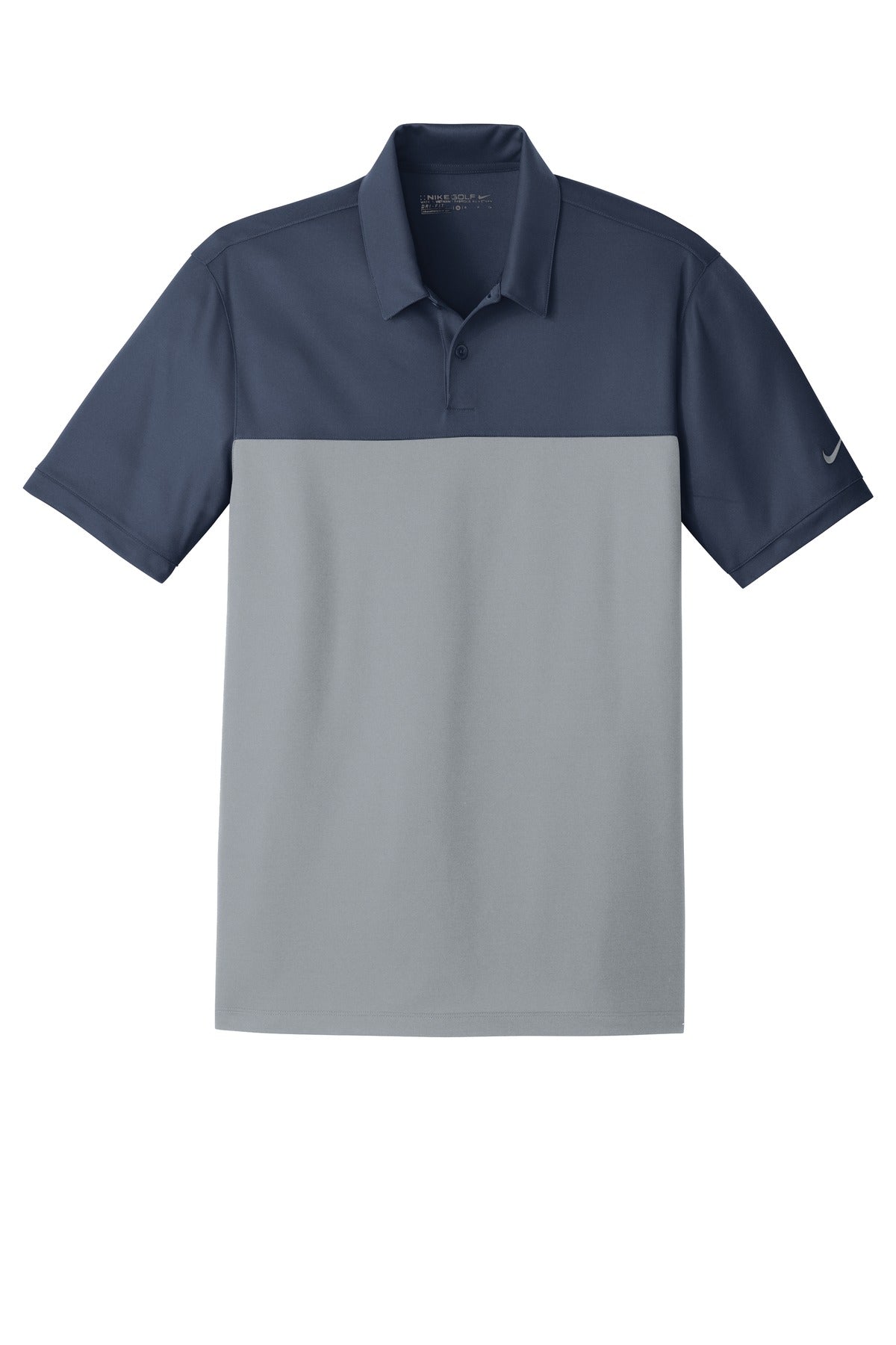 Nike Men's Dri-FIT Colorblock Micro Pique Polo. 881655 Corporate Apparel Shirts & Tops