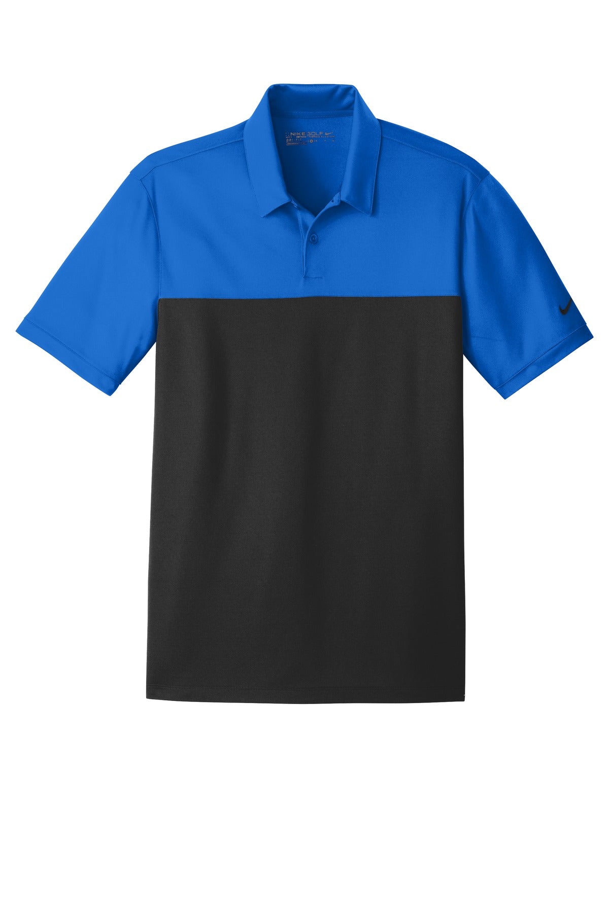 Nike Men's Dri-FIT Colorblock Micro Pique Polo. 881655 Corporate Apparel Shirts & Tops