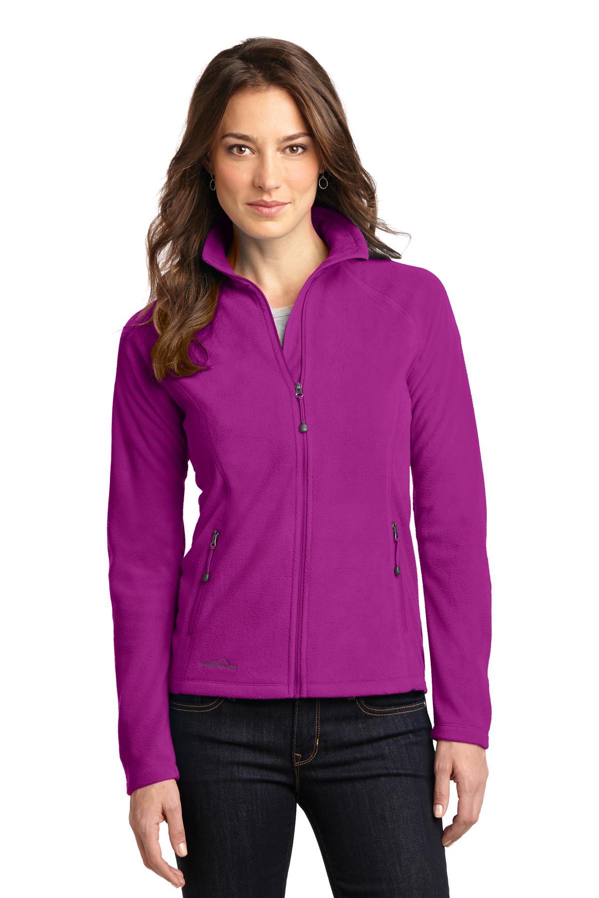 Eddie Bauer Women's Full-Zip Microfleece Jacket. EB225 Corporate Apparel Jackets & Vests