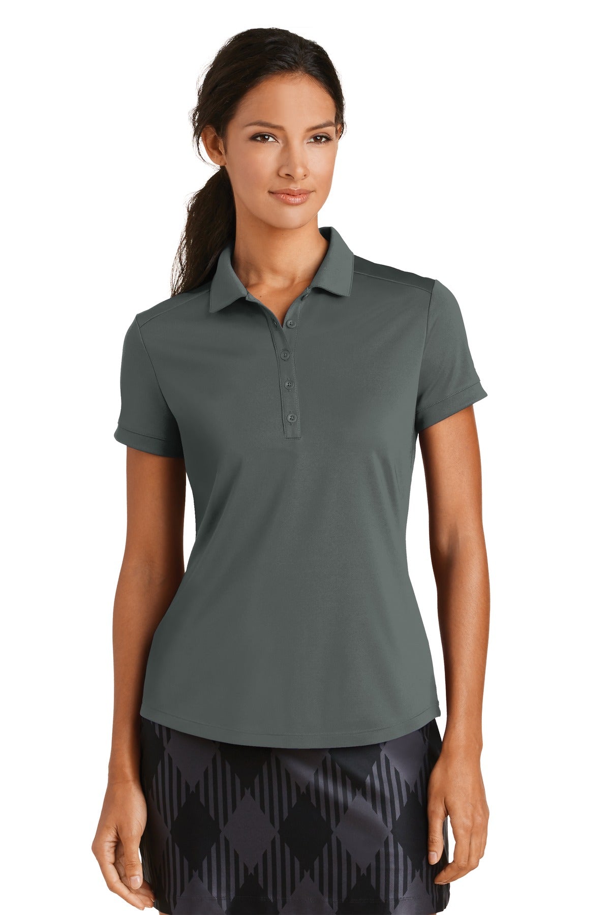 Nike Women's Dri-FIT Players Modern Fit Polo. 811807 Corporate Apparel Shirts & Tops