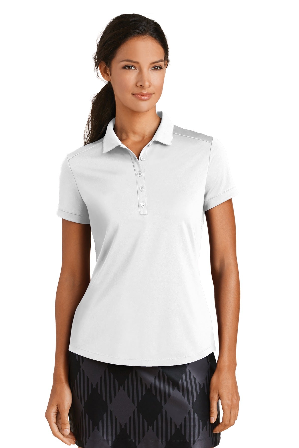 Nike Women's Dri-FIT Players Modern Fit Polo. 811807 Corporate Apparel Shirts & Tops