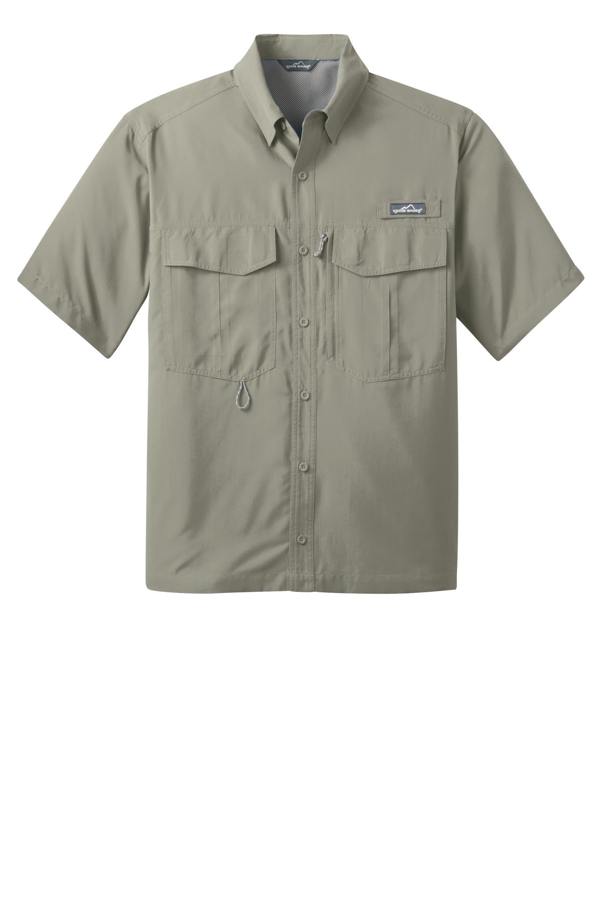 Eddie Bauer Men's Short Sleeve Performance Fishing Shirt. EB602 Corporate Apparel Shirts & Tops
