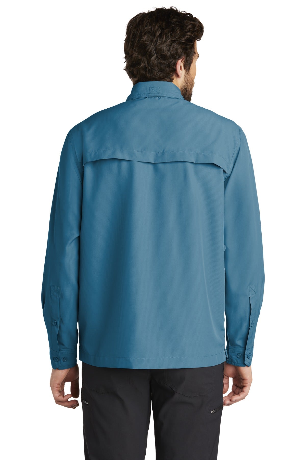 Eddie Bauer Men's Long Sleeve Performance Fishing Shirt. EB600 Corporate Apparel Shirts & Tops