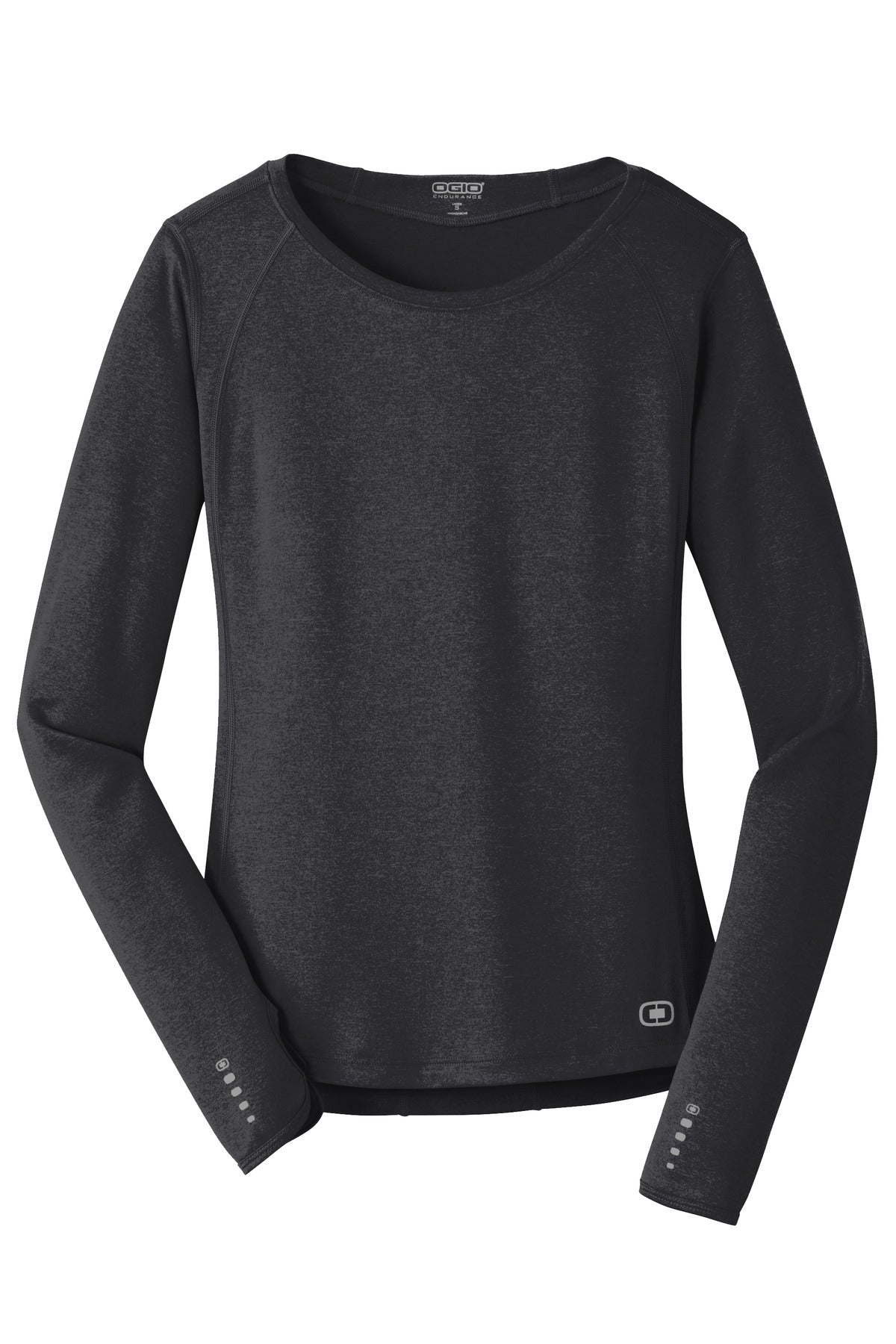OGIO ENDURANCE Women's Long Sleeve Pulse Crew. LOE321 Corporate Apparel Shirts & Tops
