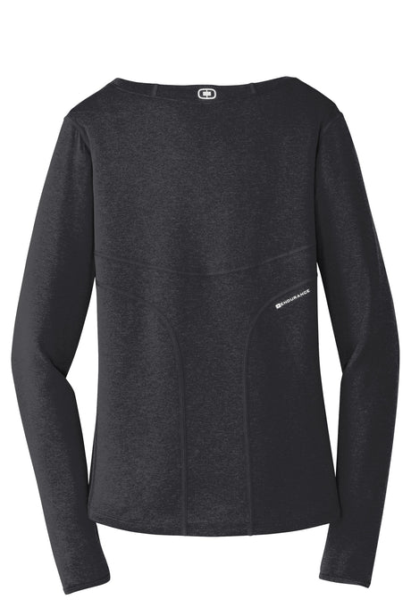 OGIO ENDURANCE Women's Long Sleeve Pulse Crew. LOE321 Corporate Apparel Shirts & Tops