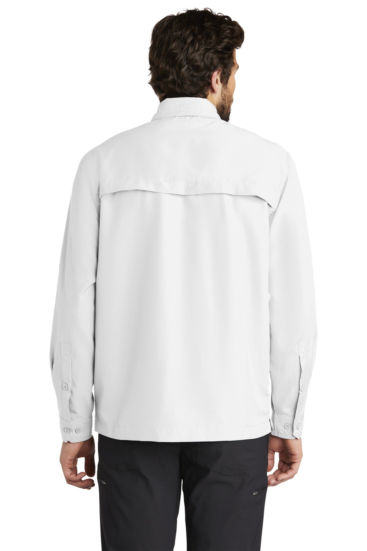 Eddie Bauer Men's Long Sleeve Performance Fishing Shirt. EB600 Corporate Apparel Shirts & Tops