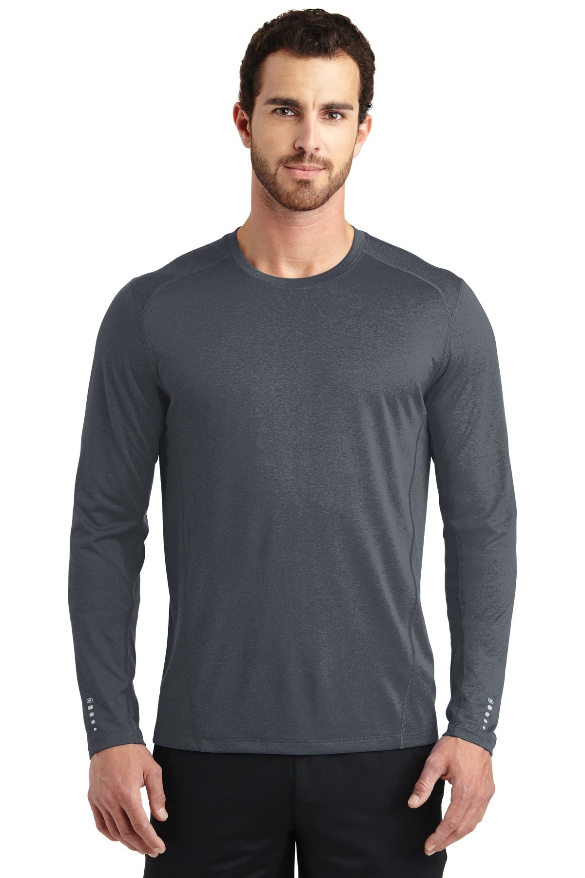 OGIO ENDURANCE Men's Long Sleeve Pulse Crew. OE321 Corporate Apparel Shirts & Tops