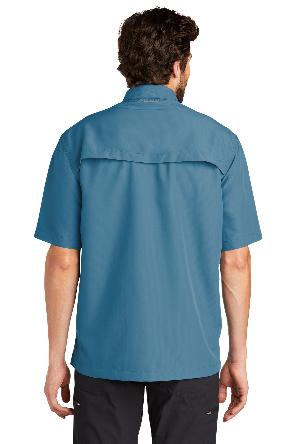 Eddie Bauer Men's Short Sleeve Performance Fishing Shirt. EB602 Corporate Apparel Shirts & Tops