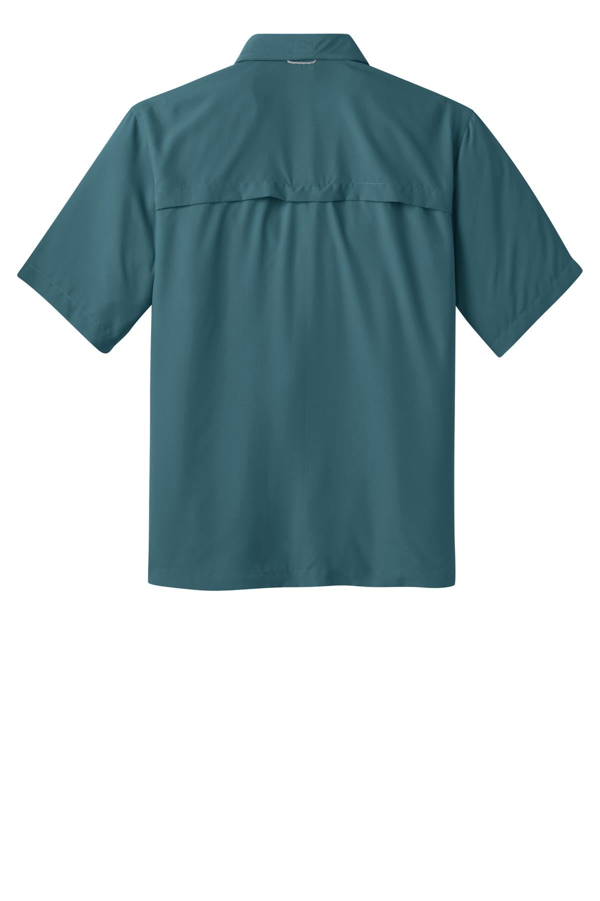 Eddie Bauer Men's Short Sleeve Performance Fishing Shirt. EB602 Corporate Apparel Shirts & Tops
