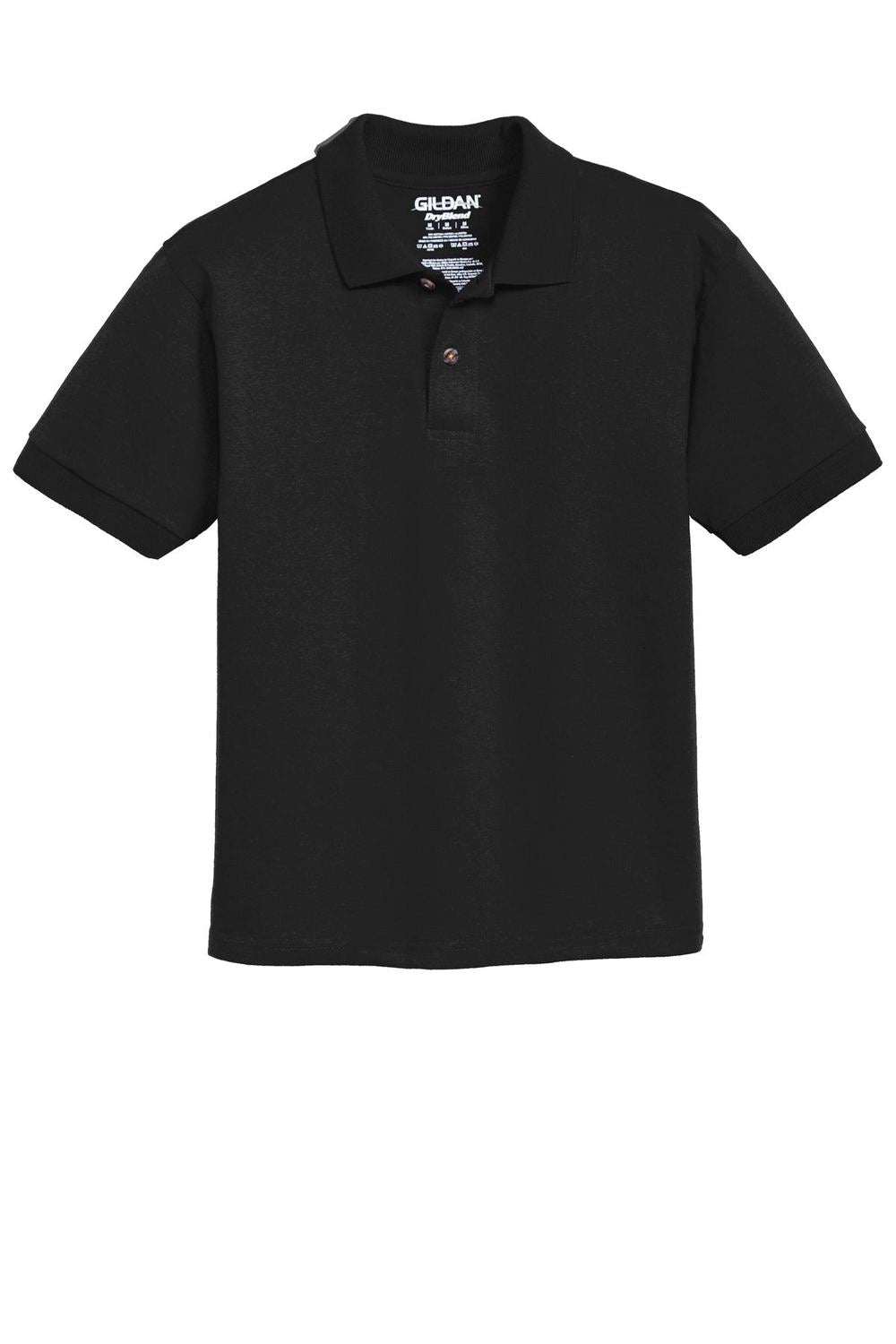 Gildan Youth DryBlend Jersey Knit Sport Polo. 8800B Youth Apparel Shirts & Tops