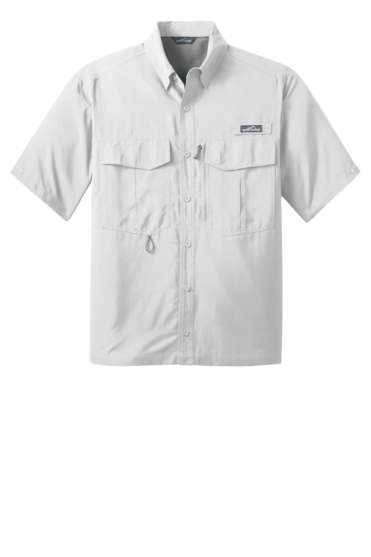 Eddie Bauer Men's Short Sleeve Performance Fishing Shirt. EB602 Corporate Apparel Shirts & Tops