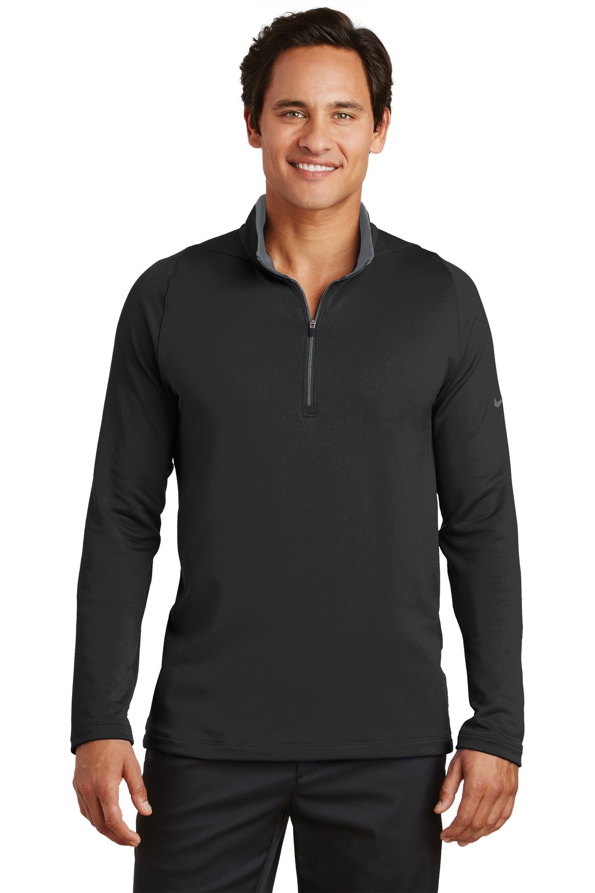 Nike Men's Dri-FIT Stretch 1/2 Zip Cover-Up. 779795 Corporate Apparel Sweatshirts & Fleece