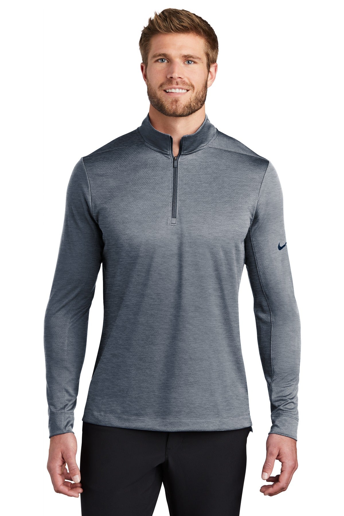 Nike Men's Dry 1/2 Zip Cover Up. NKBV6044 Corporate Apparel Sweatshirts & Fleece