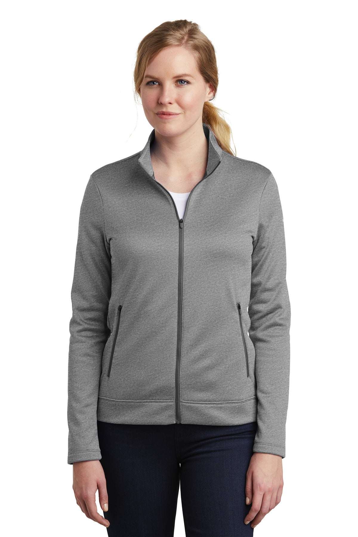 Nike Women's Therma-FIT Full-Zip Fleece. NKAH6260 Corporate Apparel Sweatshirts & Fleece
