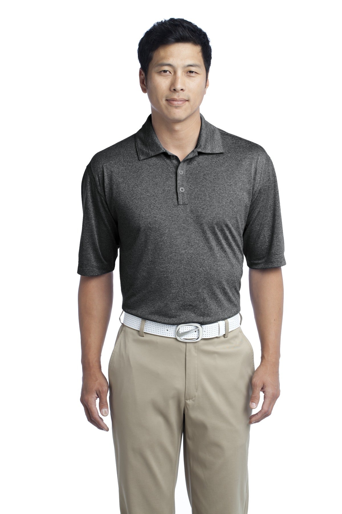 Nike Men's Dri-FIT Heather Polo. 474231 Corporate Apparel Shirts & Tops