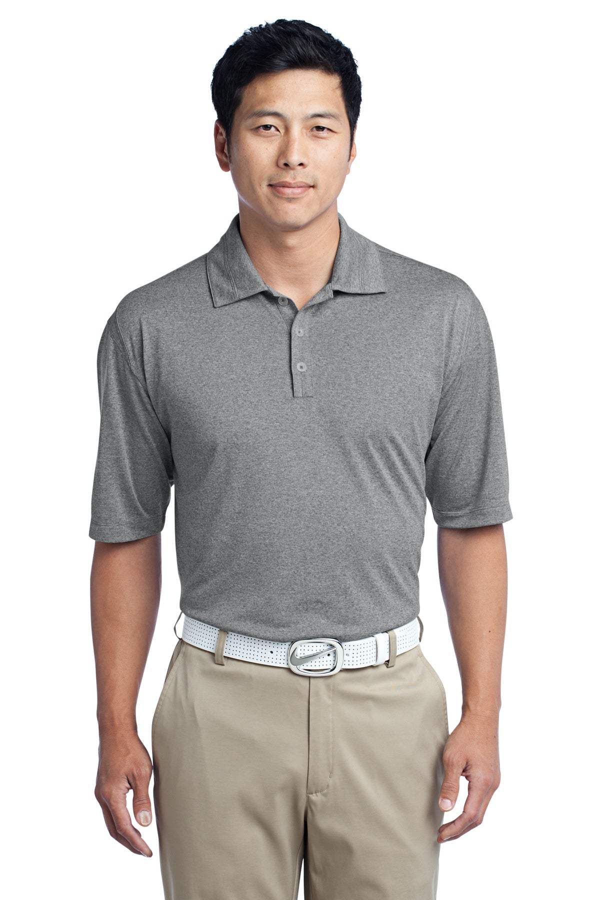 Nike Men's Dri-FIT Heather Polo. 474231 Corporate Apparel Shirts & Tops