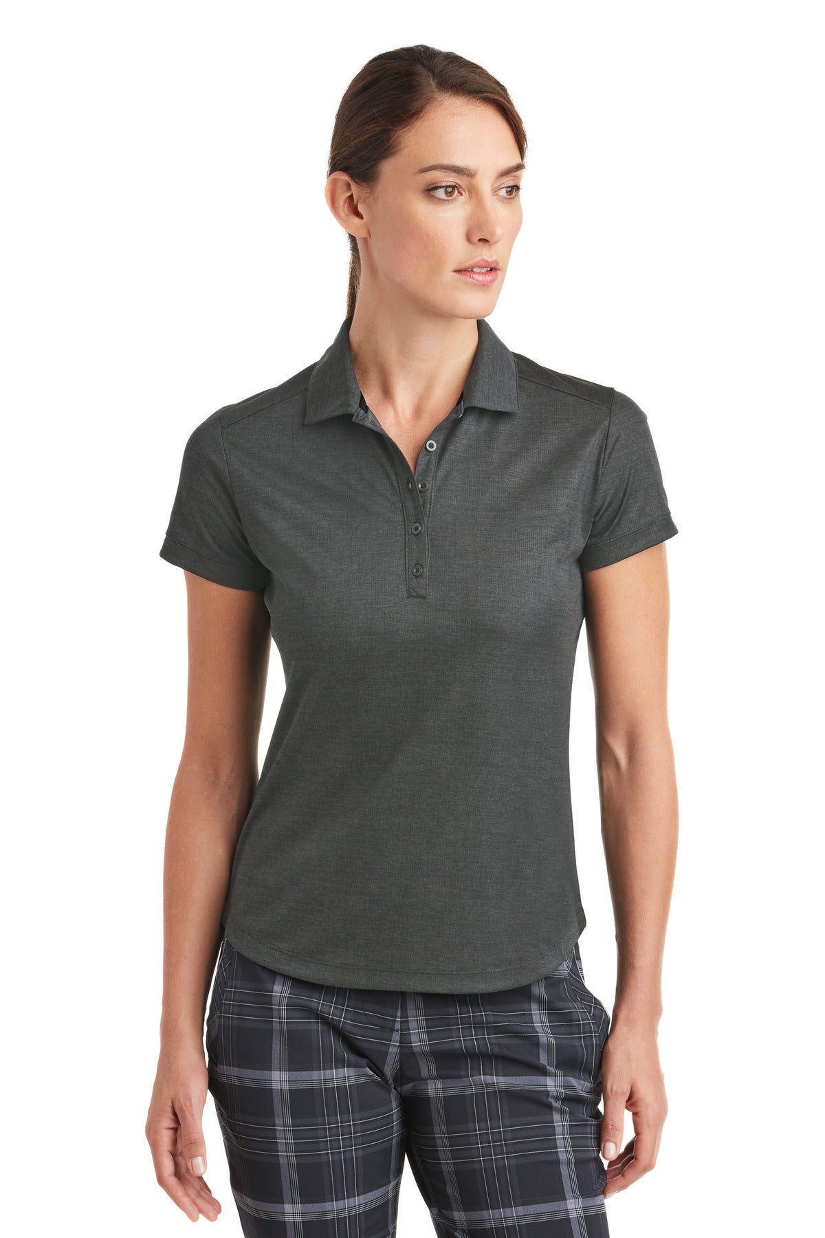 Nike Women's Dri-FIT Crosshatch Polo. 838961 Corporate Apparel Shirts & Tops