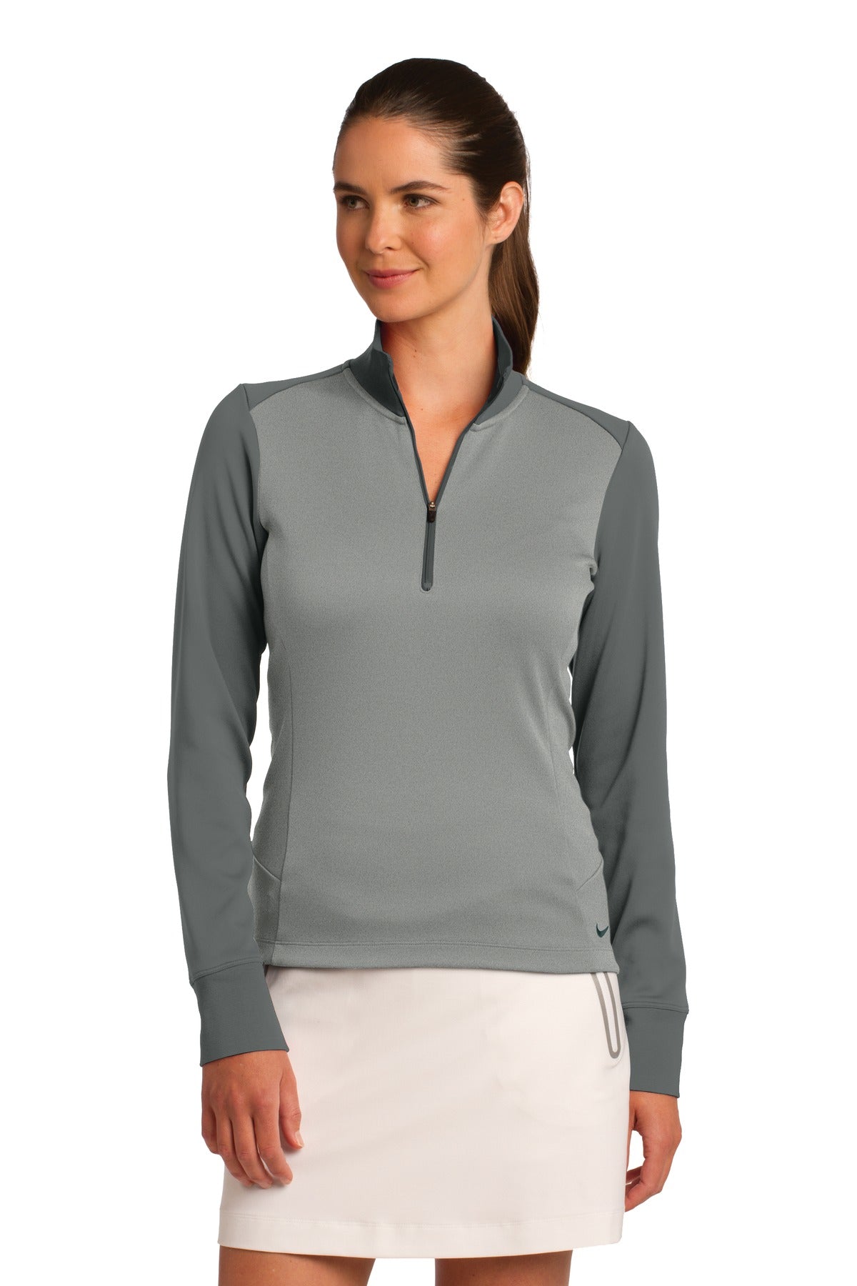 Nike Women's Dri-FIT 1/2 Zip Cover Up. 578674 Corporate Apparel Sweatshirts & Fleece