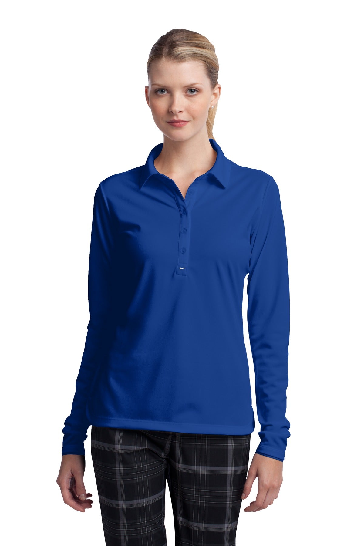 Nike Women's Long Sleeve Dri-FIT Stretch Tech Polo. 545322 Corporate Apparel Shirts & Tops