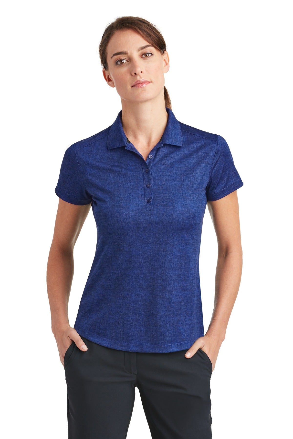 Nike Women's Dri-FIT Crosshatch Polo. 838961 Corporate Apparel Shirts & Tops