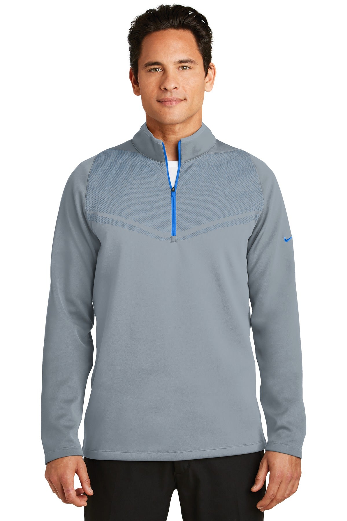 Nike Men's Therma-FIT Hypervis 1/2-Zip Cover-Up Corporate Apparel Sweatshirts & Fleece