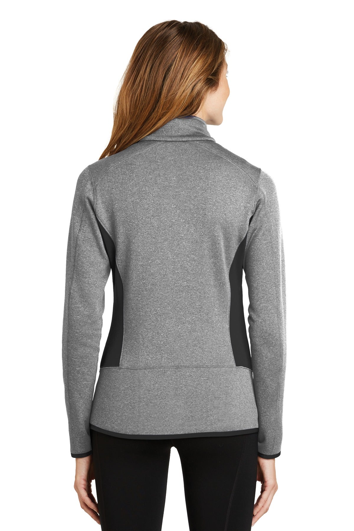 Eddie Bauer Women's Full-Zip Heather Stretch Fleece Jacket. EB239 Corporate Apparel Jackets & Vests