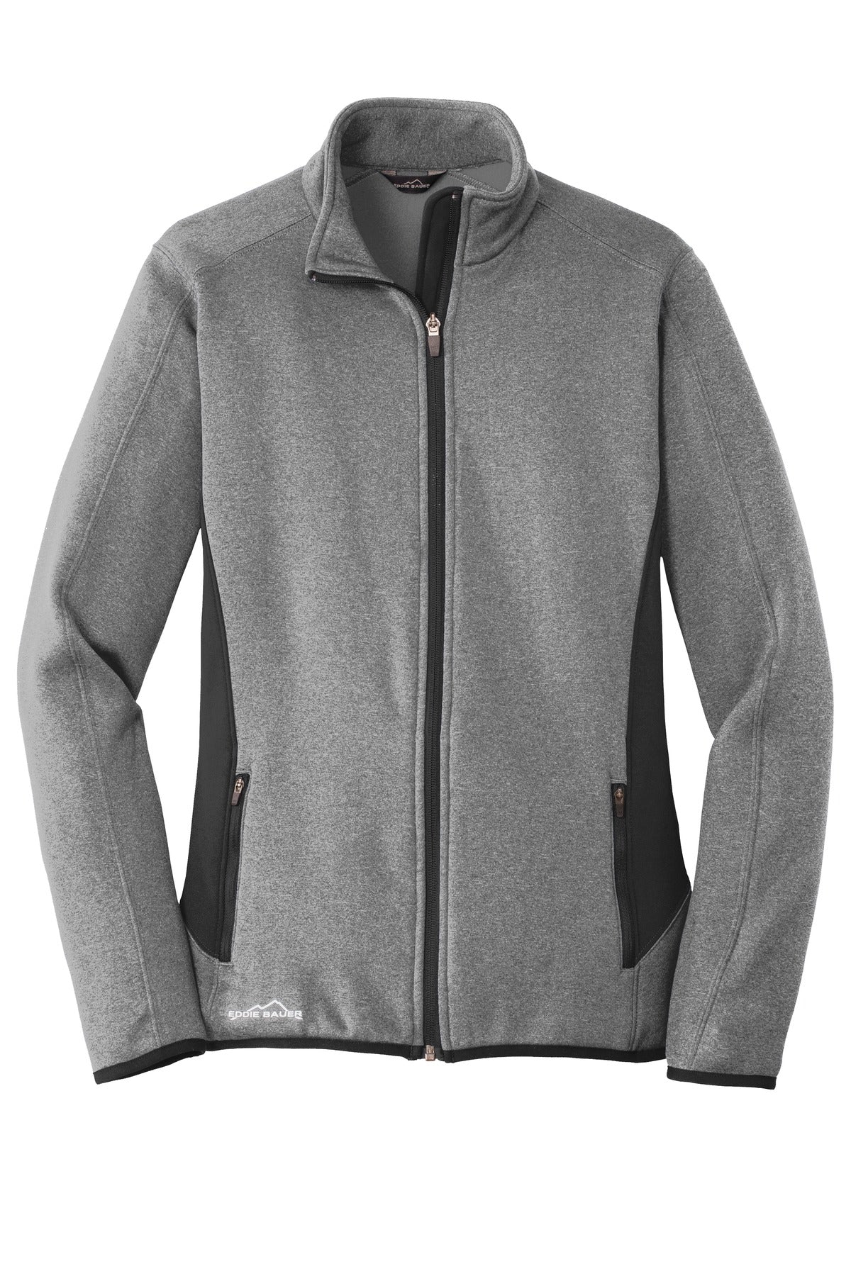 Eddie Bauer Women's Full-Zip Heather Stretch Fleece Jacket. EB239 Corporate Apparel Jackets & Vests
