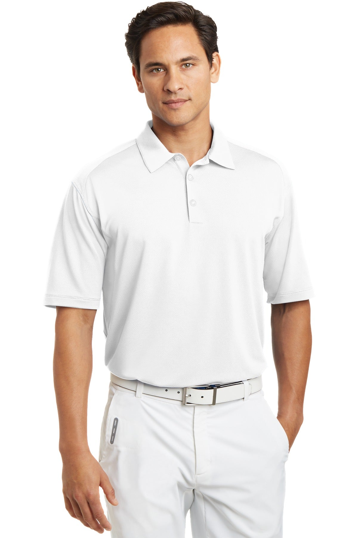 Nike Men's Dri-FIT Mini Texture Polo. 378453 Corporate Apparel Shirts & Tops