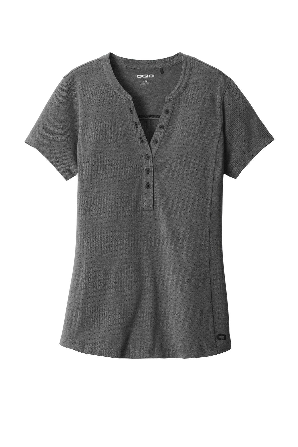 OGIO Women's Tread Henley. LOG136 Corporate Apparel Shirts & Tops