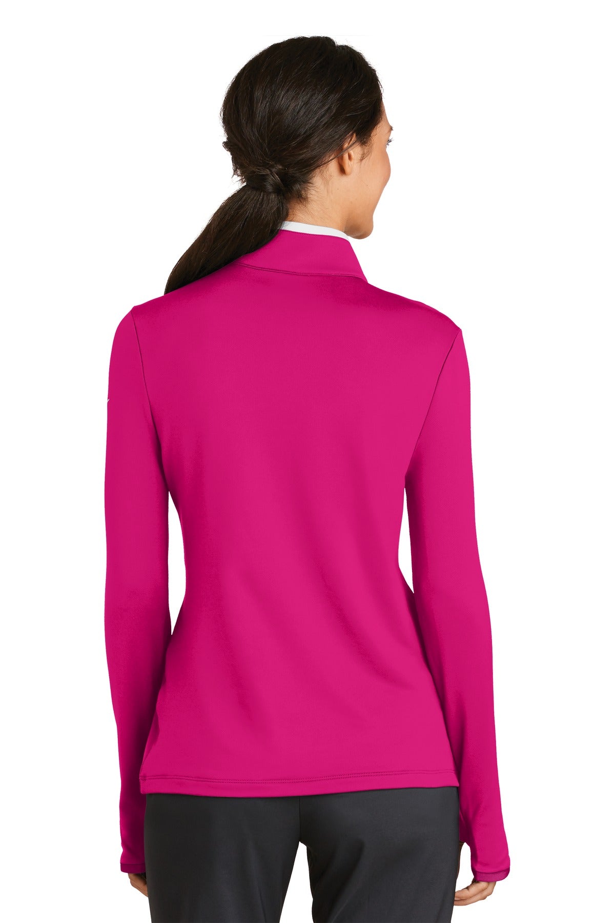 Nike Women's Dri-FIT Stretch 1/2-Zip Cover-Up-2