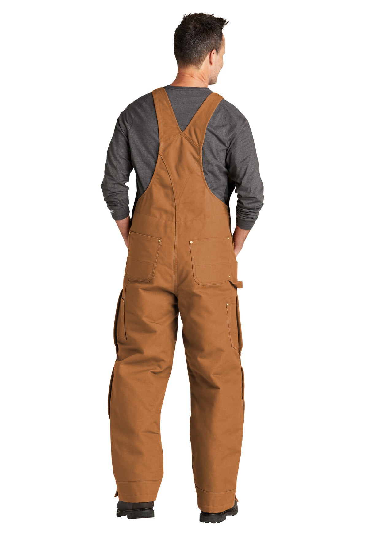 Carhartt Men's Firm Duck Insulated Bib Overalls CT104393 Corporate Apparel Pants & Sweatpants