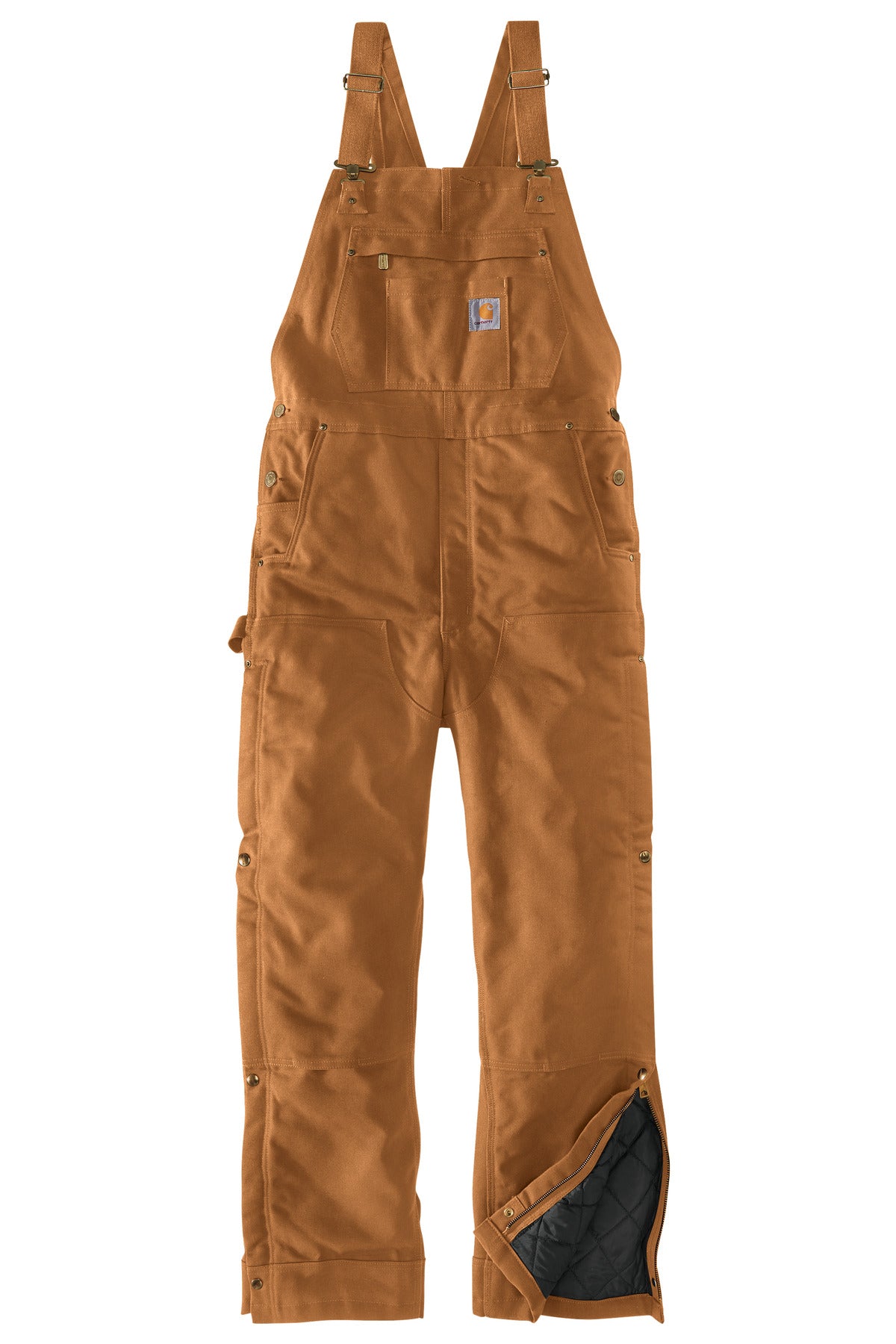 Carhartt Men's Firm Duck Insulated Bib Overalls CT104393 Corporate Apparel Pants & Sweatpants