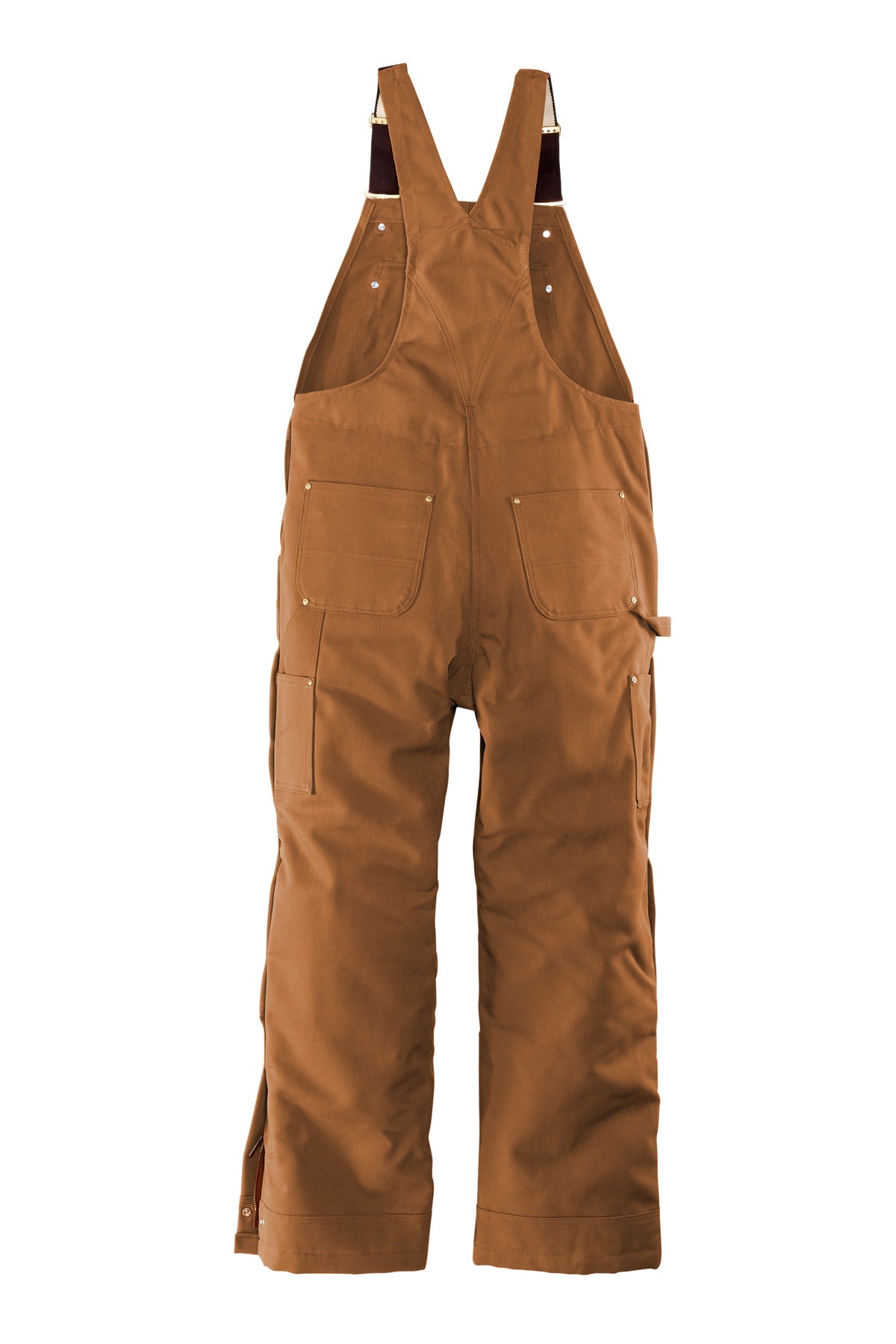 Carhartt Men's Firm Duck Insulated Bib Overalls CT104393 Corporate Apparel Pants & Sweatpants