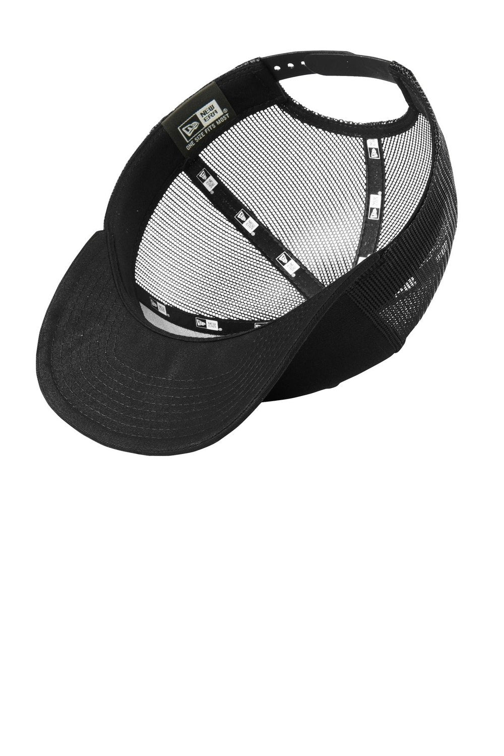 New Era Snapback Low Profile Trucker Cap. NE207 Corporate Accessories Hats & Caps