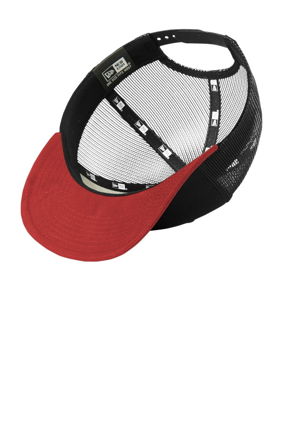New Era Snapback Low Profile Trucker Cap. NE207 Corporate Accessories Hats & Caps
