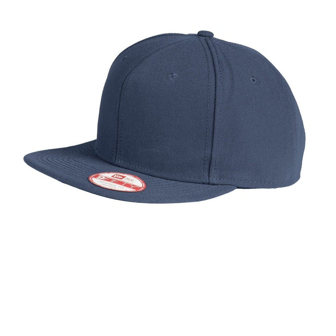 New Era Original Fit Flat Bill Snapback Cap. NE402 Corporate Accessories Hats & Caps