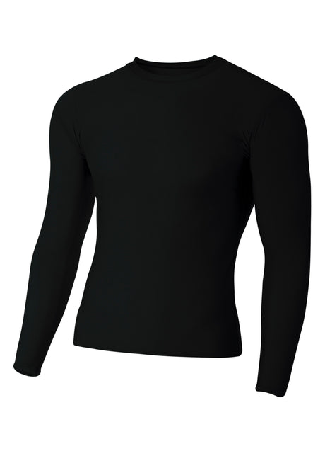 A4 Youth Long Sleeve Compression Crew A4