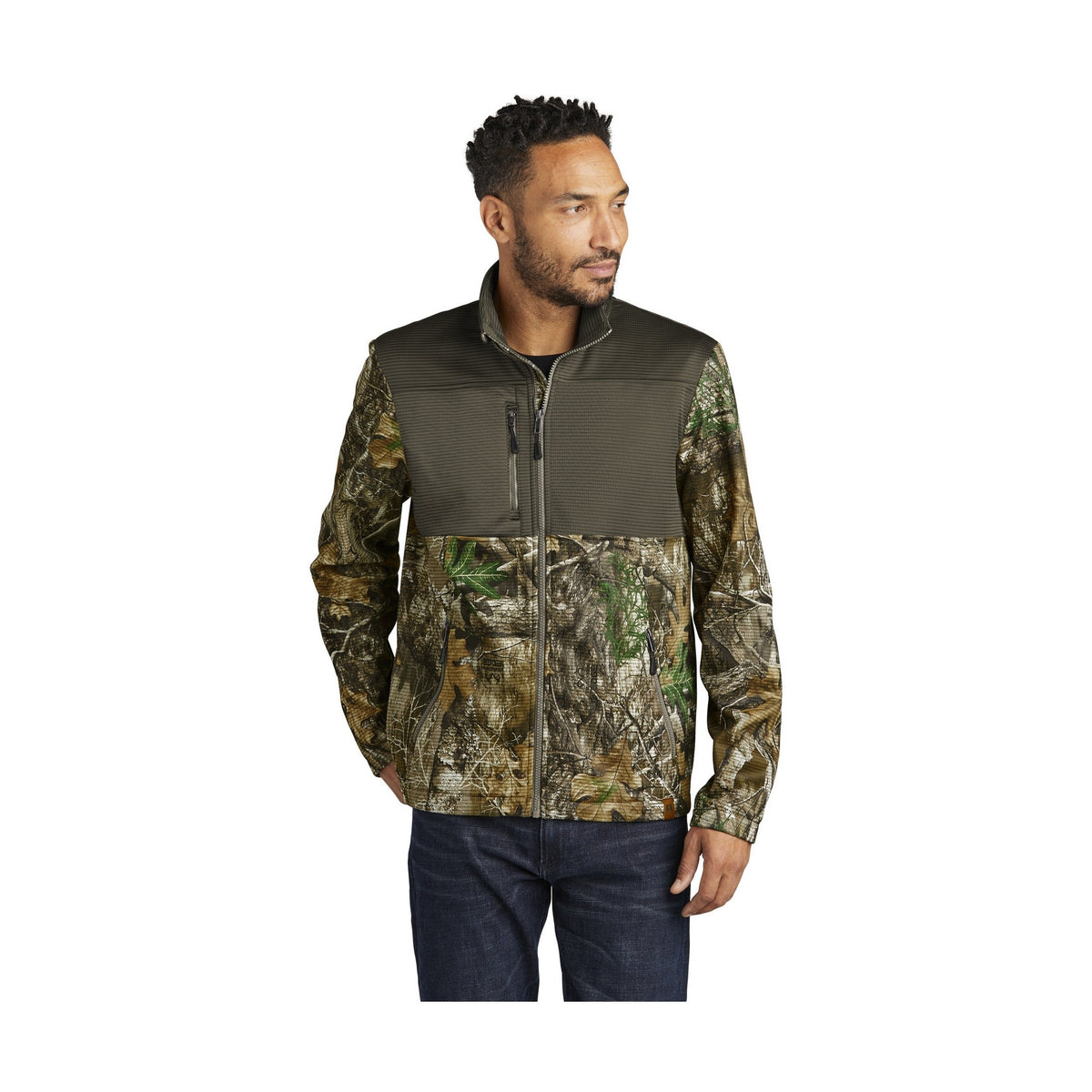 Russell Outdoors Men's Realtree Atlas Colorblock Soft Shell RU601