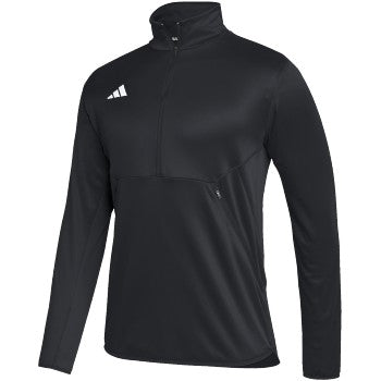 adidas Men's Sideline Knit 1/4 Zip Jacket Mens Apparel Sweatshirts & Fleece