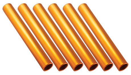 Champion Sports Aluminum Relay Baton - Pack of 6 Track & Field Field Equipment All