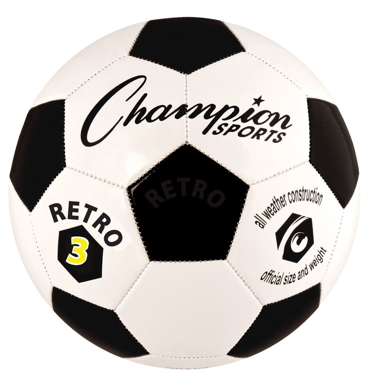 Champion Sports Retro Soccer Ball Soccer Soccer Balls All