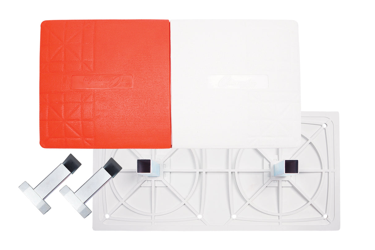 Champion Sports Breakaway Double First Base Baseball Field Equipment All