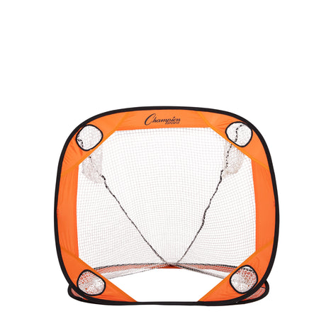 Champion Sports 4 FT Lacrosse Pop Up Target Trainer Lacrosse Goals & Rebounders All