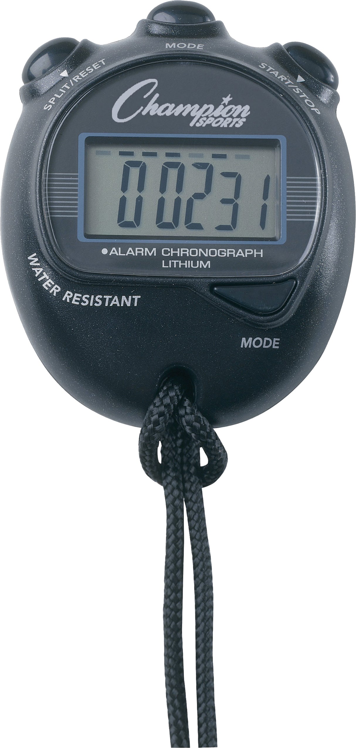 Champion Sports Big Digital Display Stopwatch Exercise & Wellness Functional Training Tests & Measurements