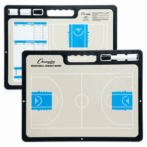 Champion Sports Extra Large Basketball Coaches Board Basketball Accessories All