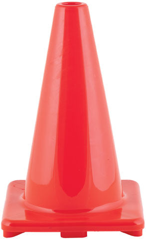 Champion Sports 6 Inch High Visibility Flexible Vinyl Cone Sports Equipment All
