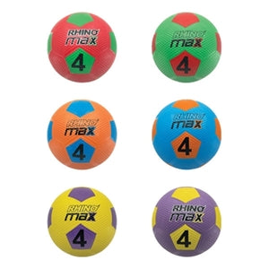 Champion Sports 8.5 Inch Rhino Max Playground Soccer Ball Set Soccer Soccer Balls All