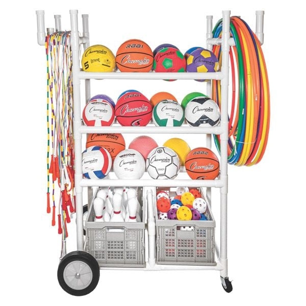 Champion Sports All Terrain Equipment Cart Exercise & Wellness Gym Equipment