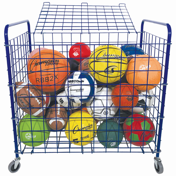 Champion Sports Full Size Lockable Ball Locker Exercise & Wellness Gym Equipment